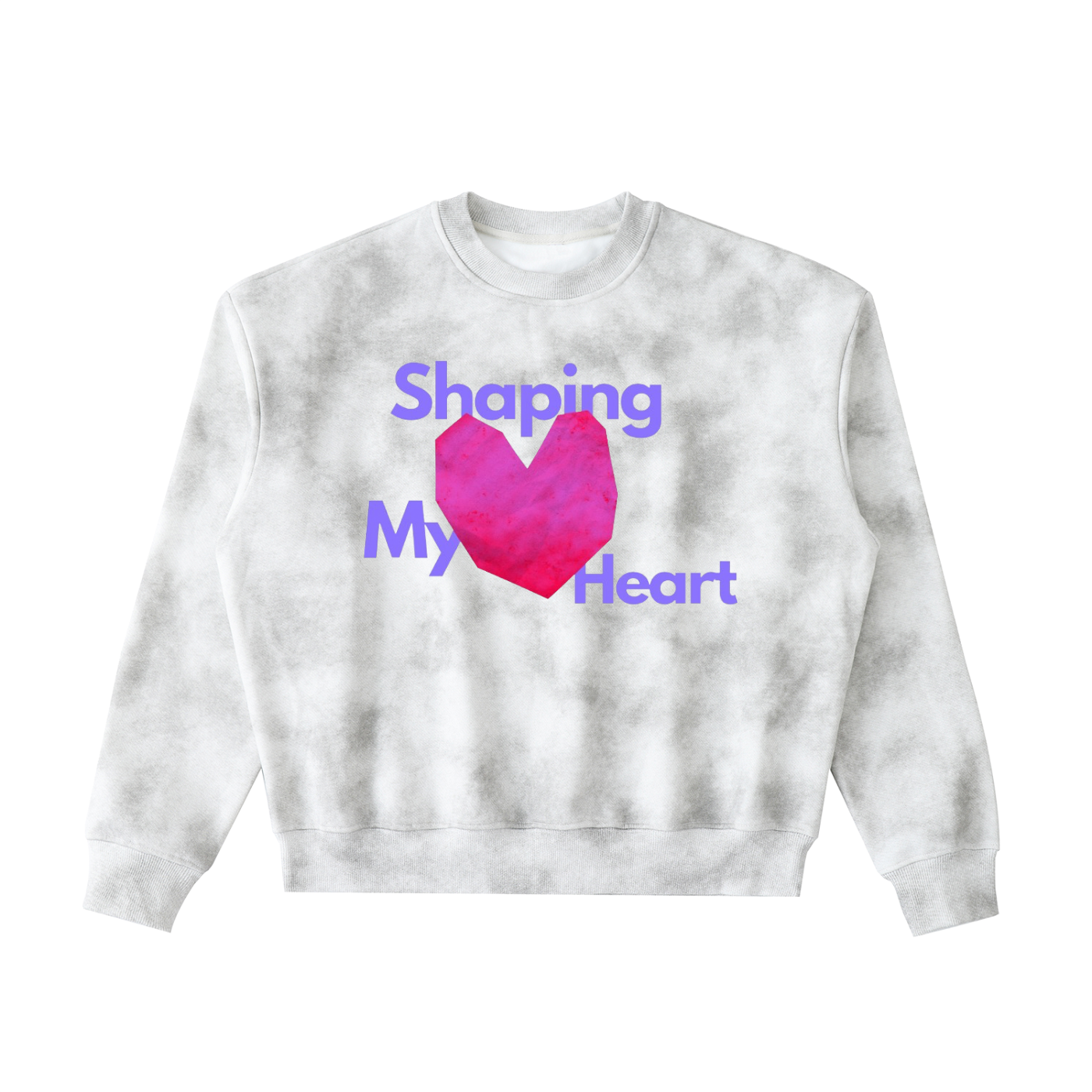 Dirty Washed Boxy Fleeced Sweatshirt